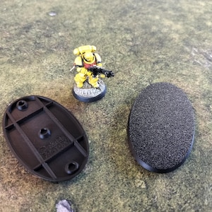 3D Printed Blank Bases – Oval 92X52mm