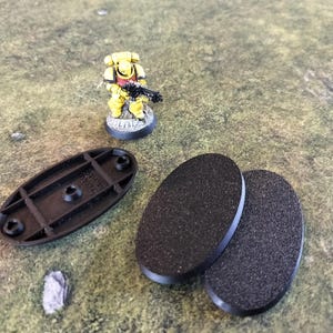 3D Printed Blank Bases – Oval 75X43mm