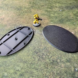 3D Printed Blank Bases – Oval 150x95mm