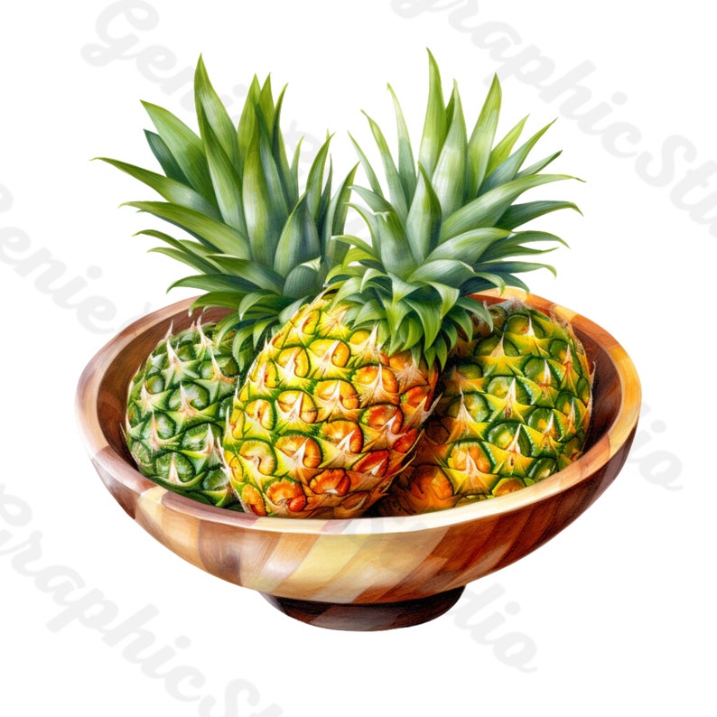 Pineapple Clipart, Summer Clipart, Fruit PNG, Pineapple Png ...