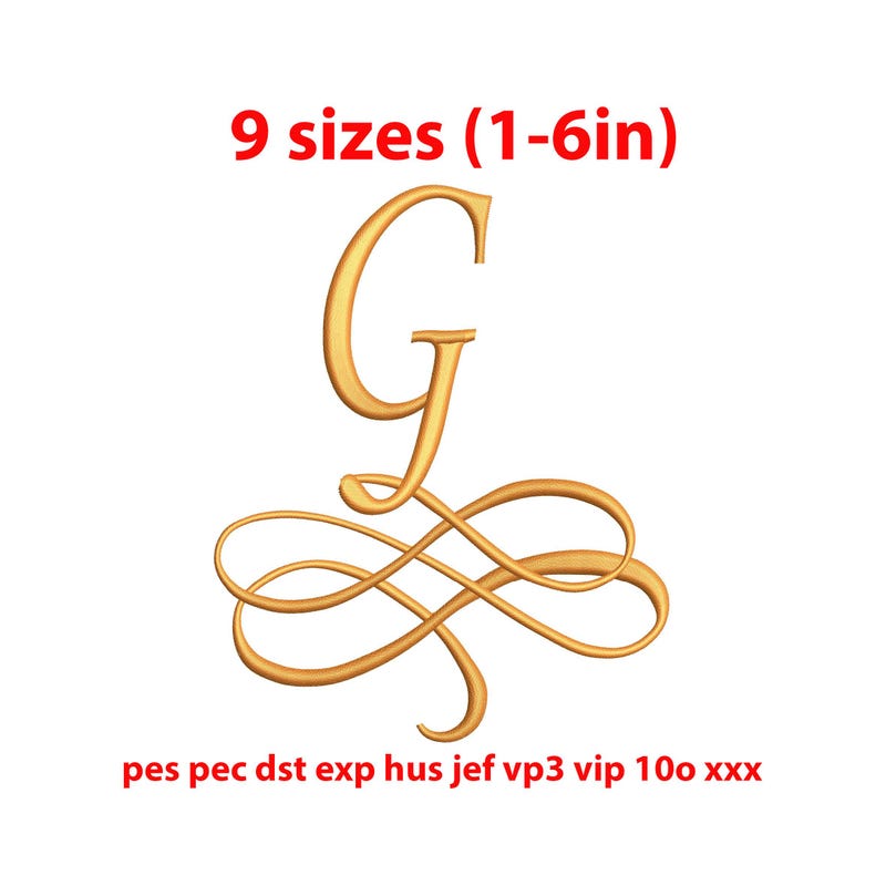 G Monogram - Etsy