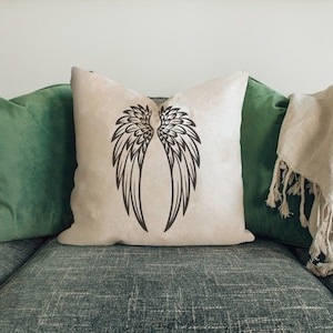 Angel Wings Embroidery Design -  Angel Wings Machine Embroidery Digital Design - Girl Embroidery 5 sizes