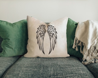 Angel Wings Embroidery Design – Machine Embroidery, 5 Sizes (Digital Design)