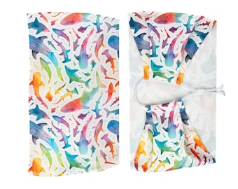 Diving Headband - Sharkie (Rainbow)