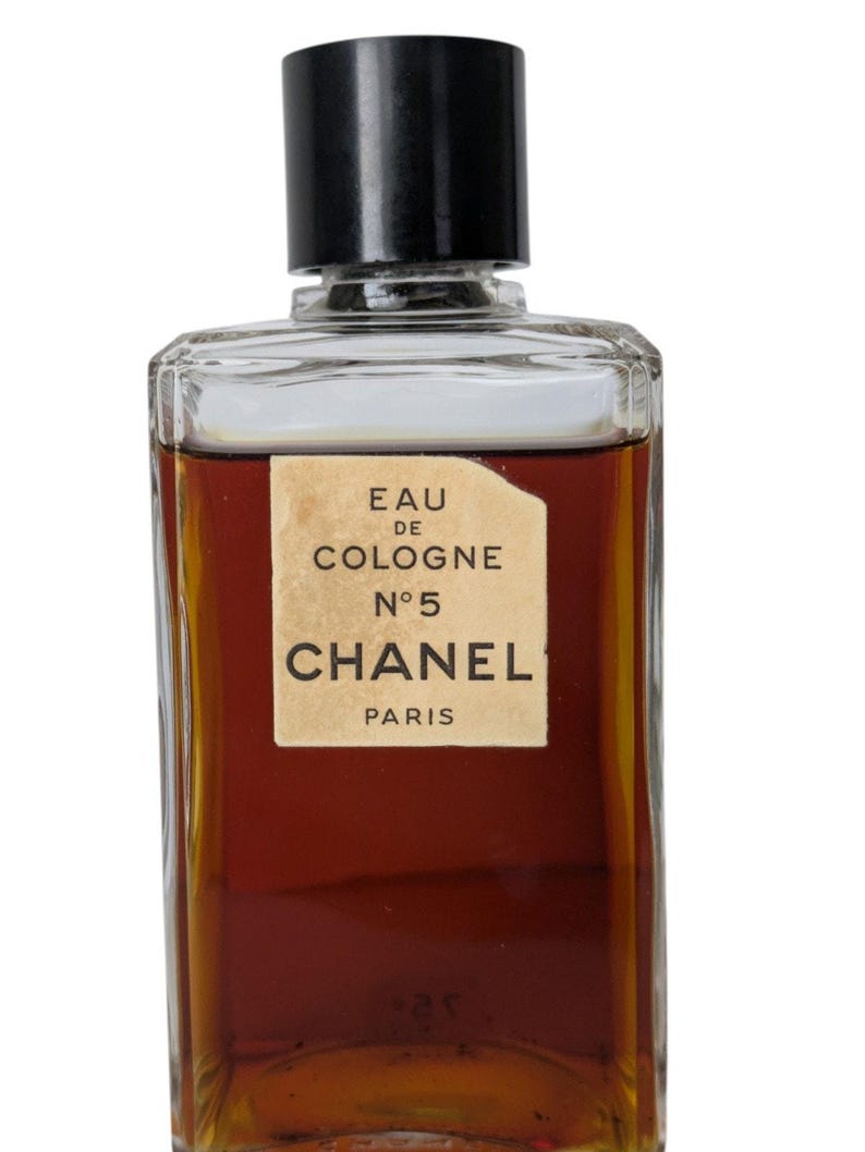 Vintage Chanel No 5 Paris Eau de Cologne 75 Degrees Versiegelt Originalformel 70er Jahre Bild 9