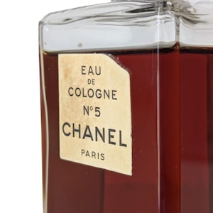 Vintage Chanel No 5 Paris Eau de Cologne 75 Degrees Versiegelt Originalformel 70er Jahre Bild 11