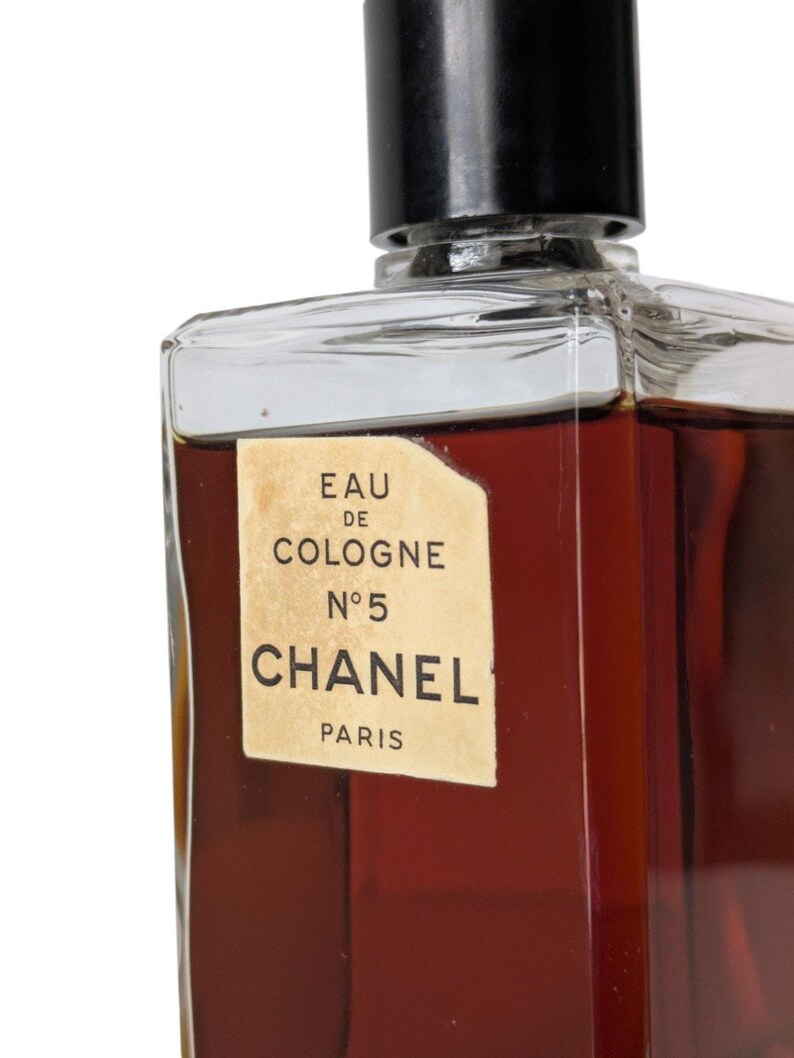 Vintage Chanel No 5 Paris Eau de Cologne 75 Degrees Versiegelt Originalformel 70er Jahre Bild 10