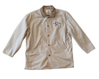 Pirates Of The Caribbean Stunts Lee Canvas Chore Barn Jacket Coat Large Disney