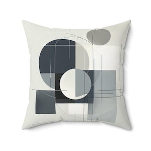 Abstracte vormen gooien kussen