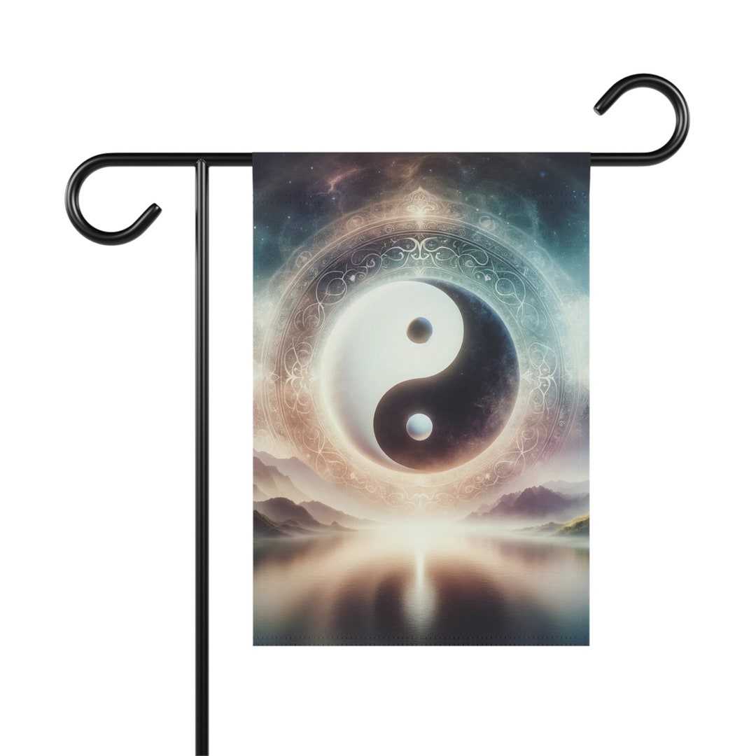 Yin Yang Garden & House Banner - Etsy