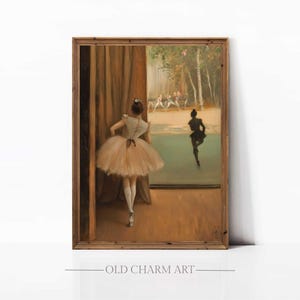 Classic Art Print, Vintage Figurative Painting, Portrait Wall Art, Printable Woman Portrait, Cottage Wall Decor, Digital Download | WA230