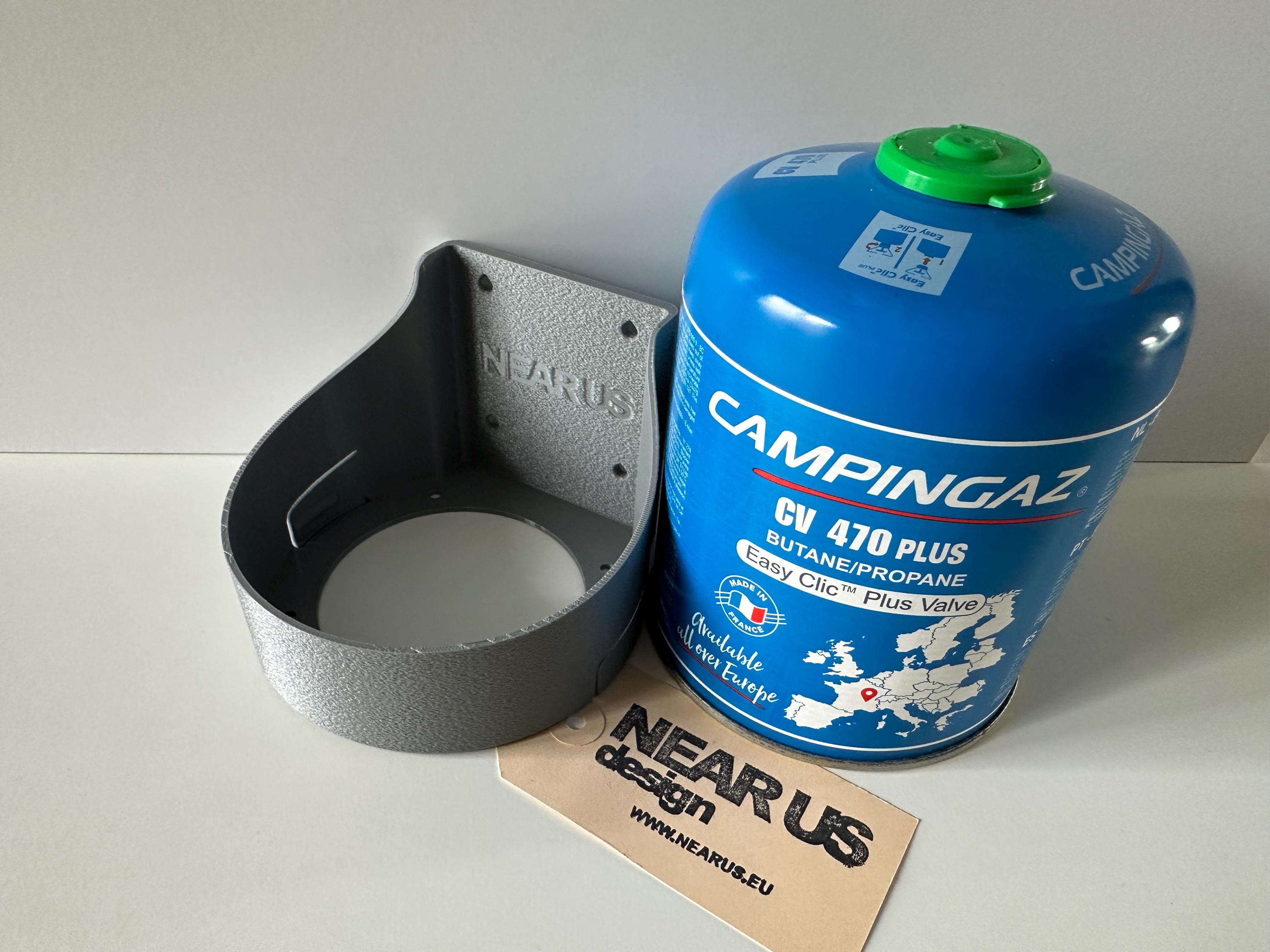 Campingaz CV470 Plus Gas Can Holder | Snap-fit Weatherproof