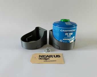 Campingaz CV300 Plus Gas Can Holder | Snap-Fit Weatherproof including screws 3D Printed