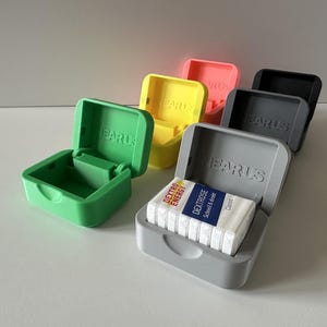 Dextro Energy houder voor Vierkante Tabletten | Magnetische sluiting Glucosehouder Type 1 Diabetes Accessoire