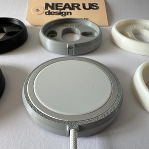 Apple magsafe wandhouder | Veilige bevestiging eenvoudige installatie magsafe houder | 3Dprint bioplastic | Haal meer uit uw magsafe oplader