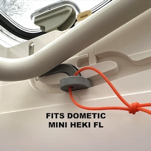 Dometic Mini Heki FL Dachluke Lüftung Stopfen | Wind & Türschlag Schutz Kleine Lüftungsstellung