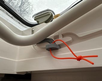 Dometic Mini Heki FL Skylight Wind Protector | locking plugs for wind or bus door-slams