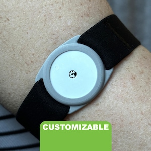FreeStyle Libre 1, 2, 2 plus & Select Armband | Comfortabele op maat gemaakte type 1 diabetes sensorbeschermingsband 3D geprint