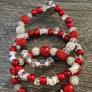 Delta Sigma Theta Bracelet Stack (Set of 2 or 3)