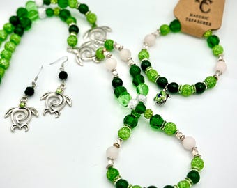Conjunto de tartaruga feminina