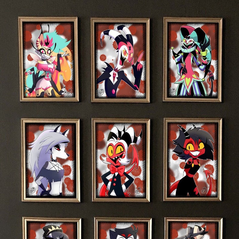 Hazbin hotel wall calendar Etsy.de