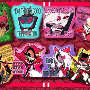 Hazbin-hotelstickerset