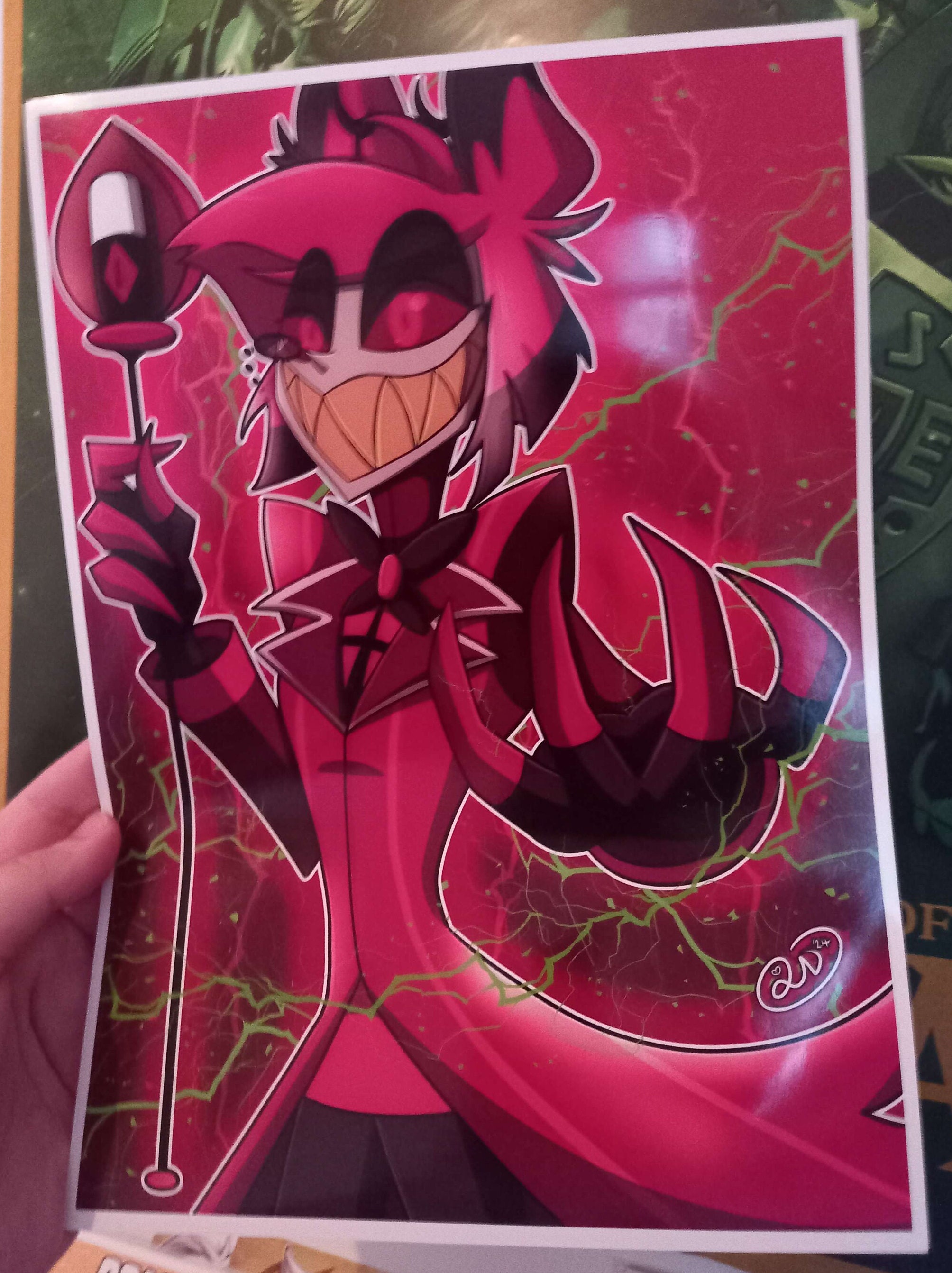 Alastor Hazbin Hotel Print (A5/A4) - Etsy