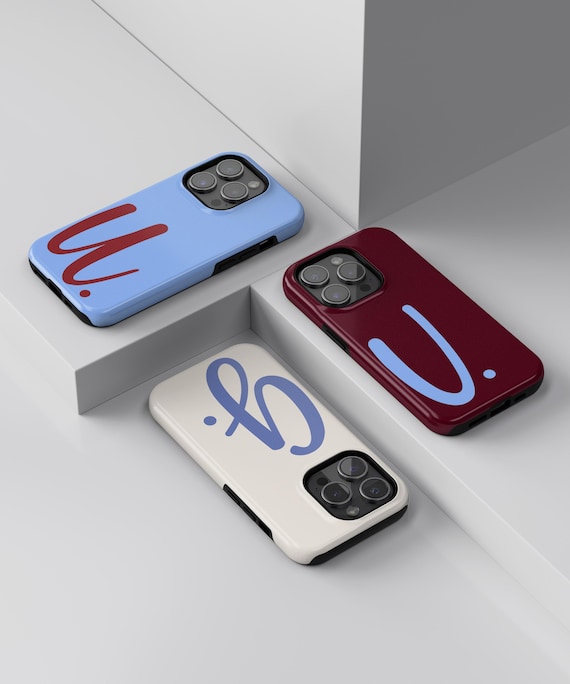 Monogram Case  Custom Big Initials Letter Name Cover, Personalized Initial  Phone Case Samsung iPhone - Etsy