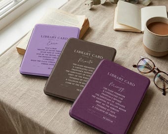 Custom Book Cover for Kindle Paperwhite 12th Gen 7” Colorsoft Signature 2024, 11th Gen 6.8” & Basic Kindle 6”| Ereader Case