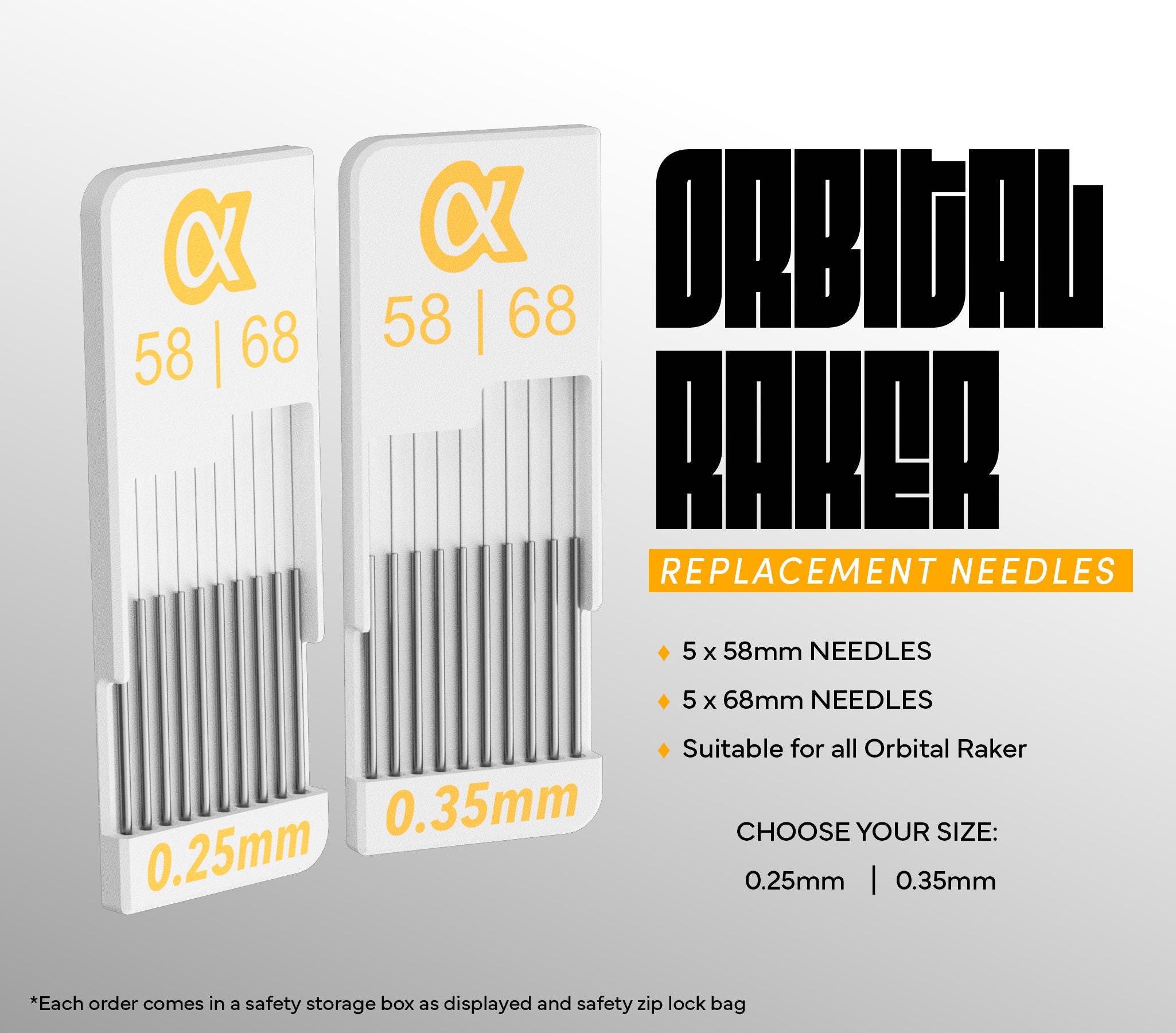 WDT NEEDLES v2.0 for Orbital Rakers 0.25mm or 0.35mm