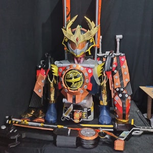Kamen Rider Gaim Kachidoki Arms Tokusatsu Suit Wearable Cosplay Costume Commision Order