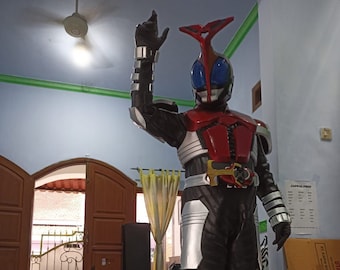 手作り仮面ライダーカブトコスプレフルスーツ：着用可能なアーマー