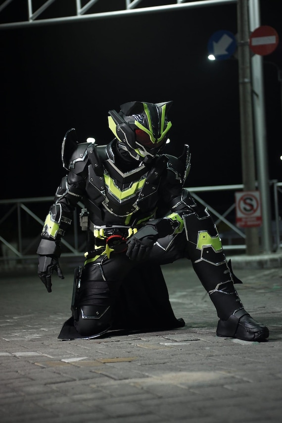 仮面ライダータイクーン 武神剣 ウェアラブル特撮コスプレ衣装スーツ