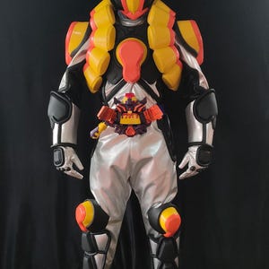 Kamen Rider Vlam Dopudding Form Kamen Rider Gavv Series Wearable Tokusatsu Cosplay Costume Suit Commision Order