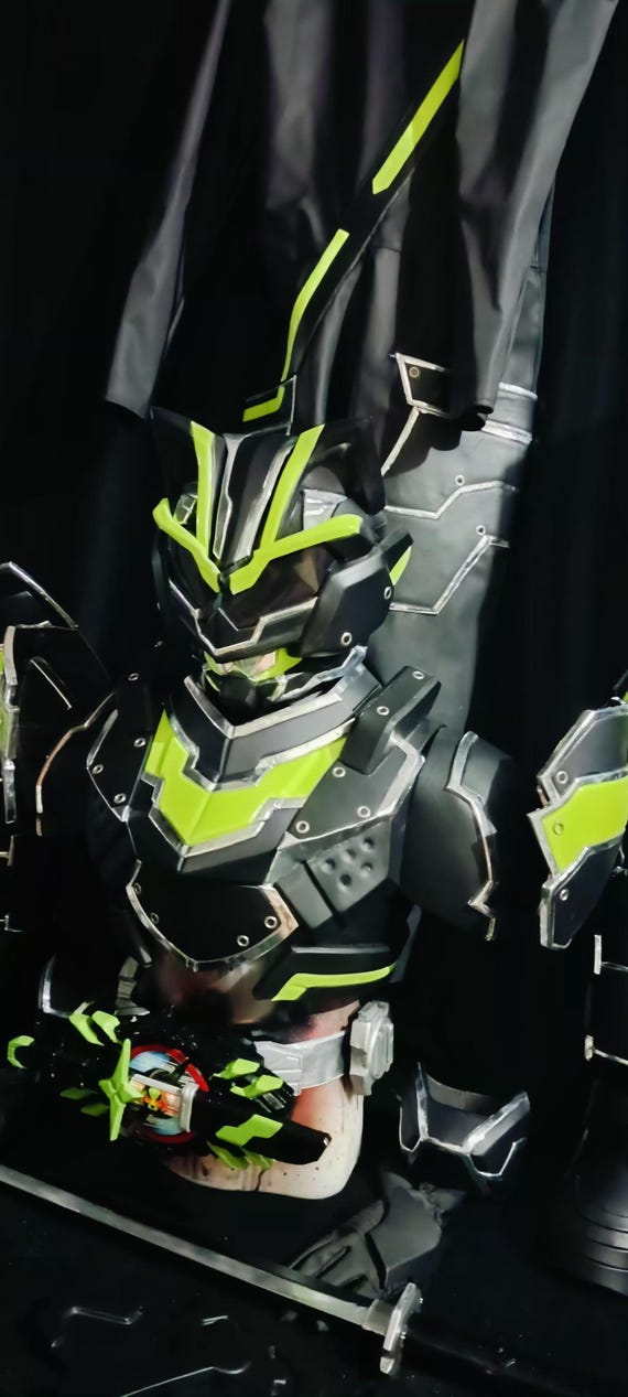 仮面ライダータイクーン 武神剣 ウェアラブル特撮コスプレ衣装スーツ