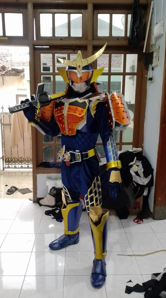 仮面ライダー鎧武 オレンジアームズ 特撮スーツ 着用可能 コスプレ衣装