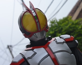 手作り仮面ライダーコスプレ衣装：ファイズ、カイザ、イクサ
