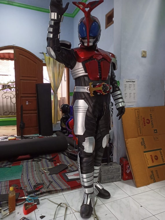 仮面ライダーカブトコスプレパーツ 手作り仮面ライダーカブトコスプレフルスーツ：着用可能な
