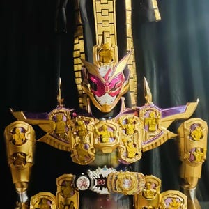 Kamen Rider Grand Zio Tokusatsu Suit Costume Cosplay Indossabile Ordine della Commissione