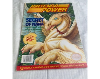 Nintendo Power Magazine Vol#54 Secret of Mana w/ Poster SKU 3091