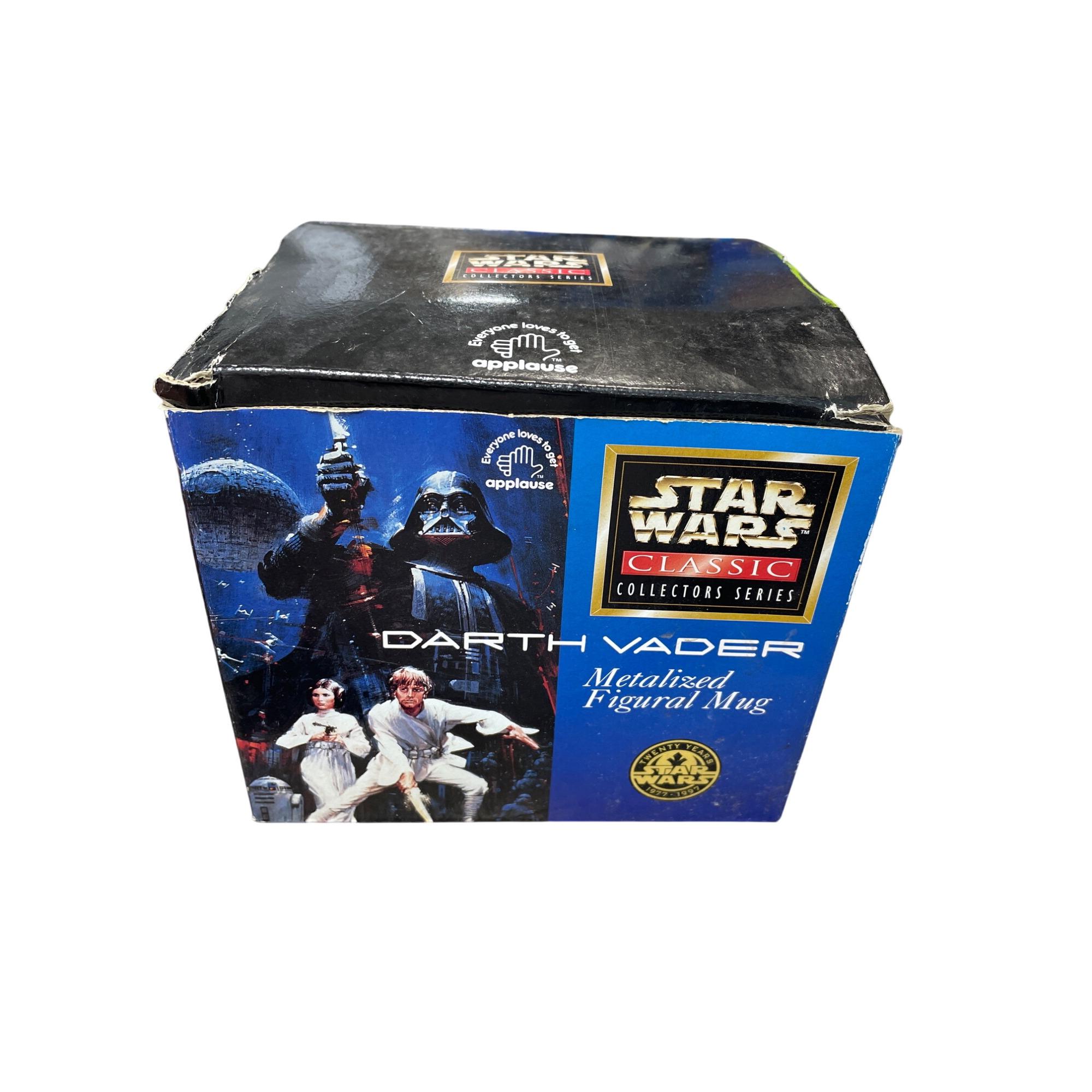 Star Wars Classic Applause Darth Vader Metalized Figural Mug SKU