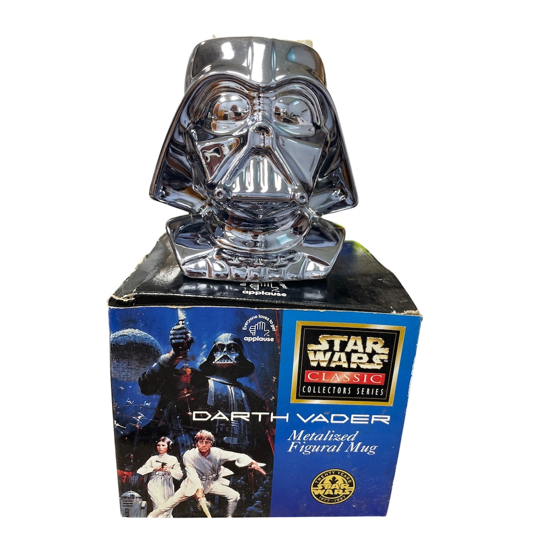 Star Wars Classic Applause Darth Vader Metalized Figural Mug SKU