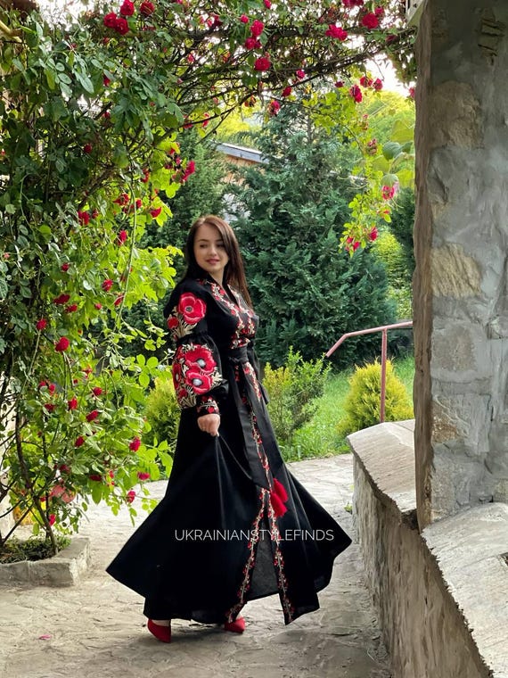 black dress with red poppies Red Poppies On Black by Sharon Cummings" A-Line Dress for Sale by  SharonCummings
