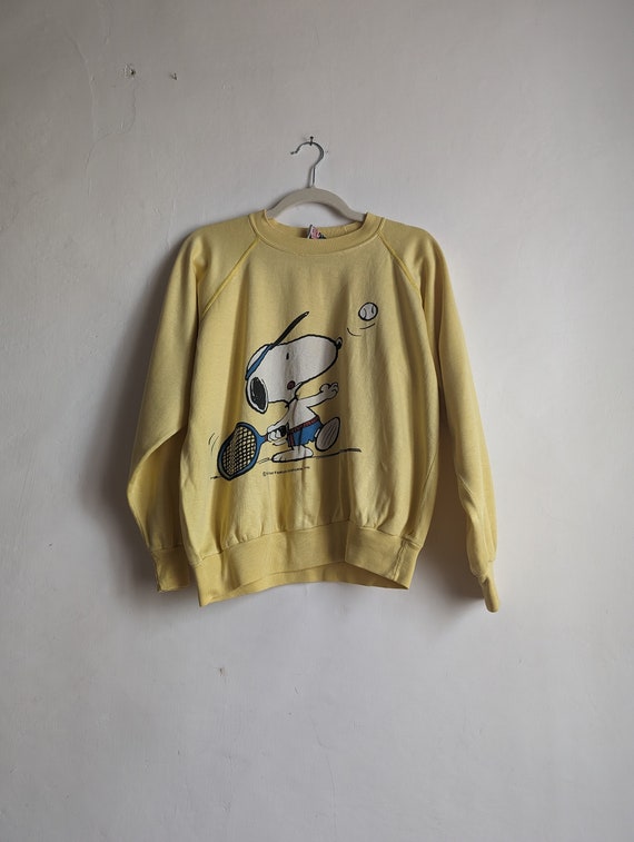 Vintage late 70s early 80s Snoopy & Woodstock swe… - image 2