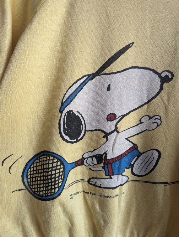 Vintage late 70s early 80s Snoopy & Woodstock swe… - image 4