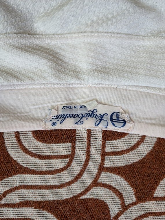 SERGIO TACCHINI Veste Veste Sans Manches Vintage 80s Made in Italy