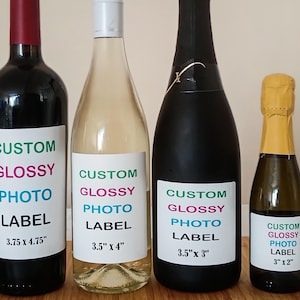 Étiquette de vin avec photo personnalisée - bouteille de champagne pour proposition de demoiselle d'honneur - demoiselle d'honneur personnalisée - faveur de fiançailles eau alcoolisée