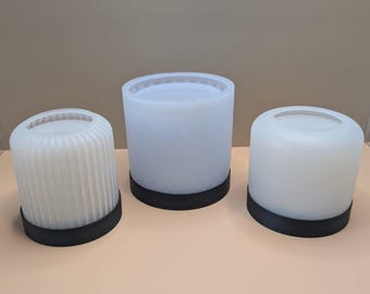 MoldRing – Estabilizador de forma personalizado para moldes redondos de silicona | Anillo de retención a medida para moldes de fundición de yeso, hormigón y resina