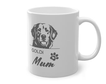 Mug | Cup Golden Retriever | Golden Retriever | Goldi Mom | Dog Mom | Gift for Dog Owners