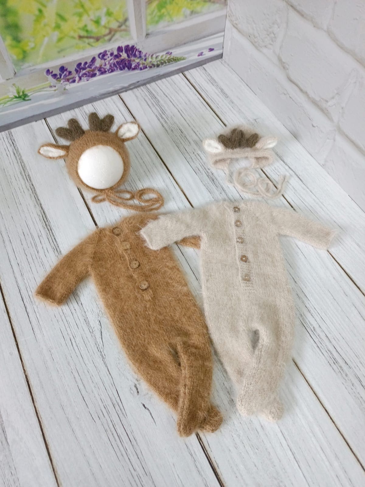 Knit Deer Outfit Etsy